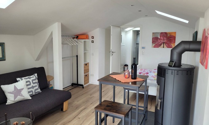 Grassau Casa | Grassau Zentrum, DG Apartment, Balkon, Bergblick
