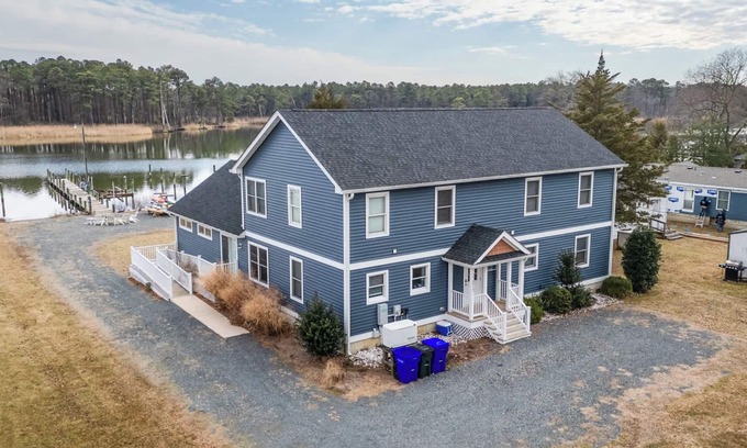 Rock Hall Casa | Grays Inn Creek Waterfront Pvt. Dock Kayaks & View
