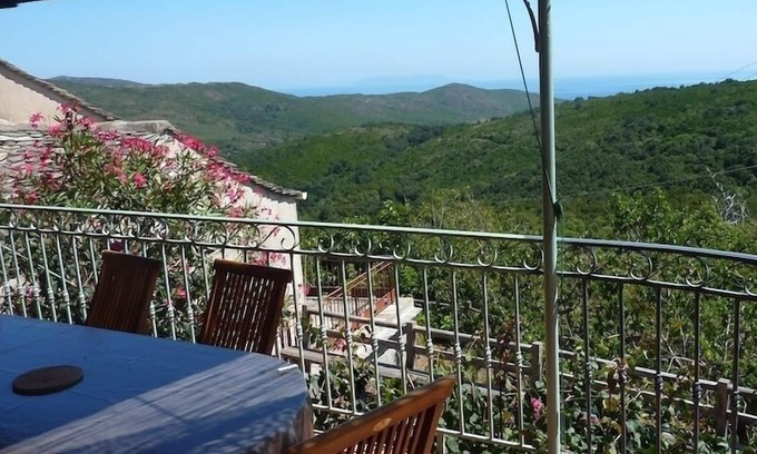 Cagnano Casa | Gran Casa, 7 plazas, Casa de Pueblo, Cap Corse, Maquis y con vistas al mar
