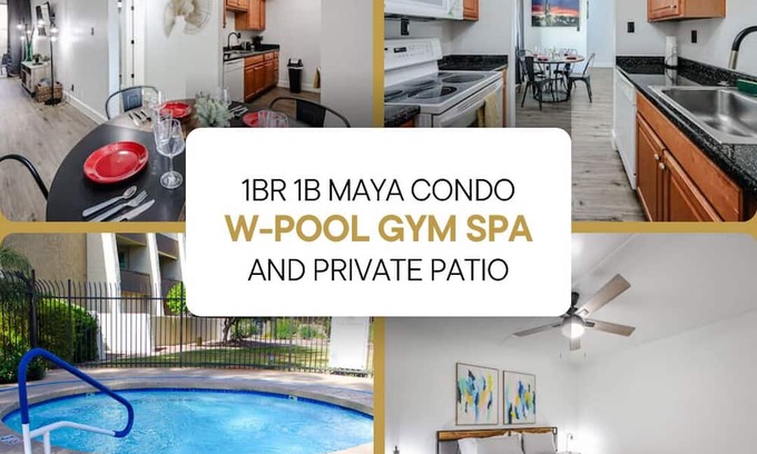 Entertainment District Apartamento | Great Full 1B/1Bath Condo Near Restaurants & Bars With Pool