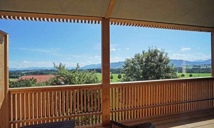 Oy-Mittelberg Apartamento | Great new maisonette apartment with an Alpine panorama