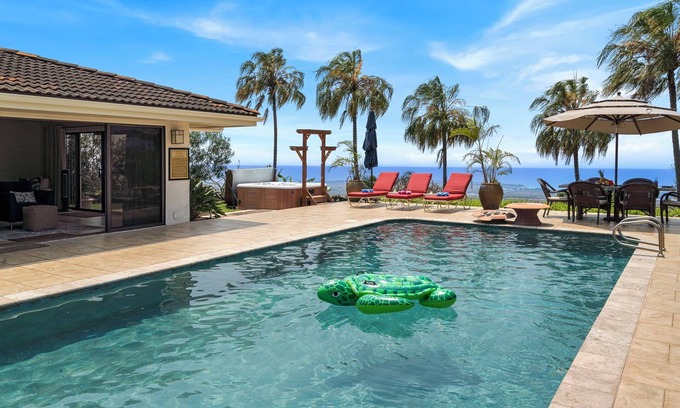 Kalaoa Casa | Grandes vistas al mar | Piscina privada | Wifi A partir de $ 425 / Nt