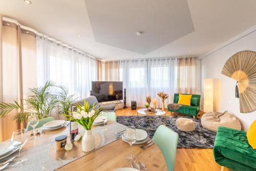 Bonlanden Apartamento | GREAT PLACE Top Penthouse Stuttgart Airport & Messe
