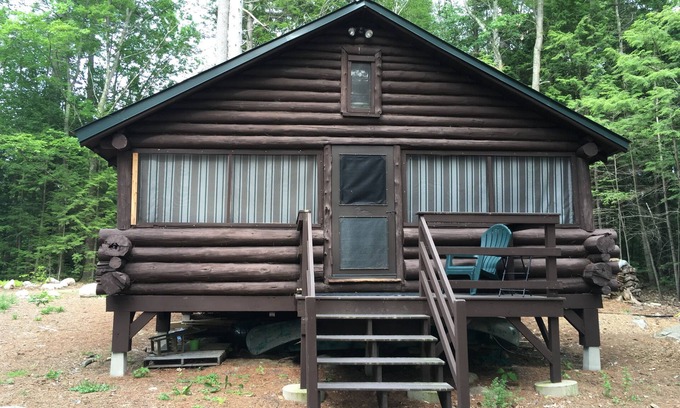 Belgrade Cabina | Cabin Great Pond Shoreline- Conectarse con Encanto