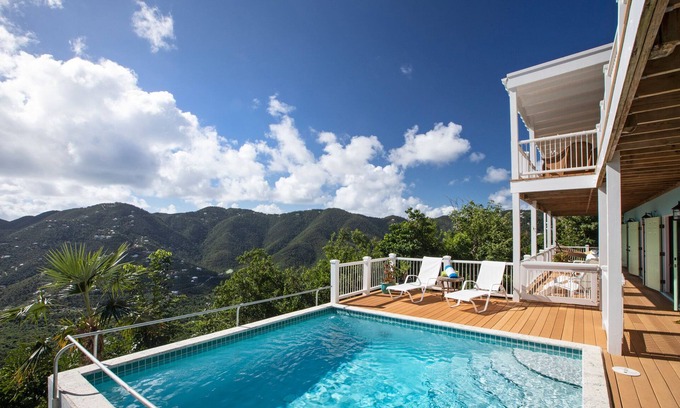 Maho Bay Quarter Villa | Encantadora Villa de Lujo con Super Vistas / Piscina / 2-8 Huéspedes