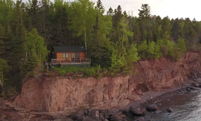 Two Harbors Cabina | Gran vista en el Lago Superior