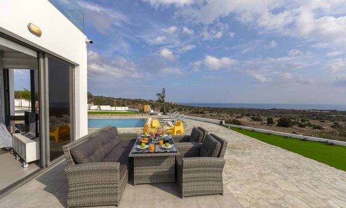 Protaras Villa | Greco Hilltop Views in Paralimni
