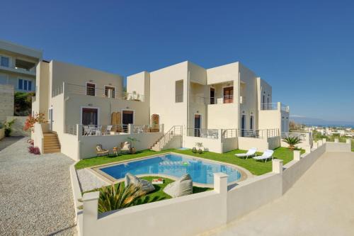 Sfakaki Apartamento | "Green" by Sky Hill resorts - Sea view Apartment with 2 Bedrooms