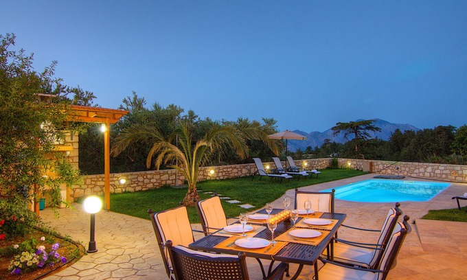 Tzannakiana Villa | Green Paradise Villa de lujo en Creta