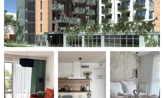 Kolobrzeg Apartamento | Green Port M.R Apartament Kołobrzeg