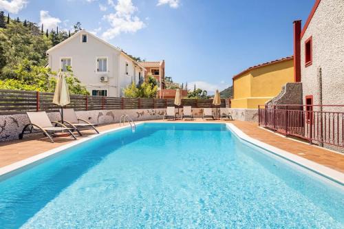 Agia Efimia Casa | Greka Ioanian Maisonette - Pool & Seaview Bliss