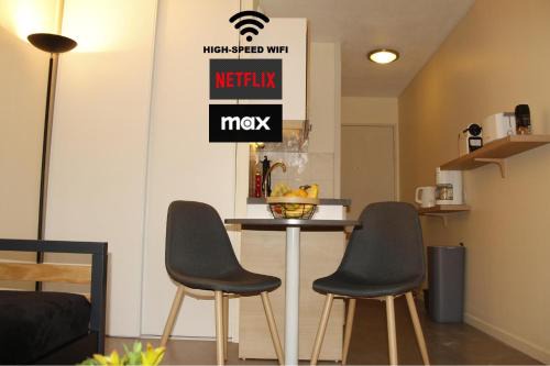Quartier Hyper-Centre Apartamento | Grenoble hyper-centre + WiFi + Netflix