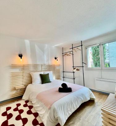 Ile Verte Apartamento | Grenoble, Ile Verte, charme, terrasse et calme