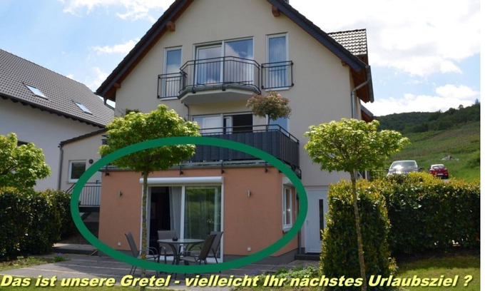 Bremm Apartamento | Gretel vacation apartmentAt the foot of the steepest vineyard in Europe - Bremm Calmont