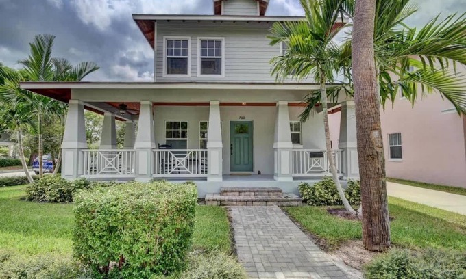 Grandview Heights Casa | Casa de vacaciones en el distrito histórico de Grandview Heights en West Palm Beach