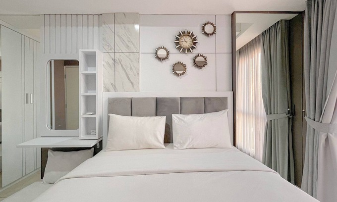 Biringkanya Apartamento | Grey Toned 1Br Apartment Tamansari Skylounge Makassar