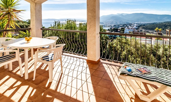 Llanca Apartamento | Grifeu 09 - Apartamento vista panorámica al mar