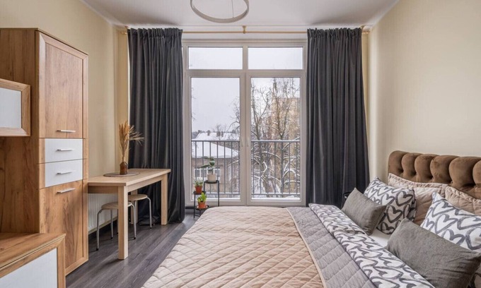 Grizinkalns Condominio | Grizinkalns studio apartment with free parking