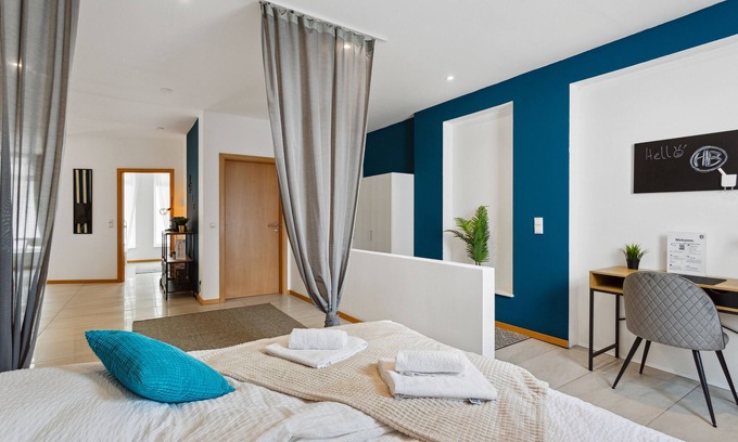 Kettig Apartamento | Groß, Modern, Vollausgestattet, Parkplatz, Küche
