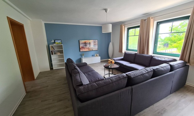 Ummanz Apartamento | Große Ferienwohnung auf der Insel Ummanz