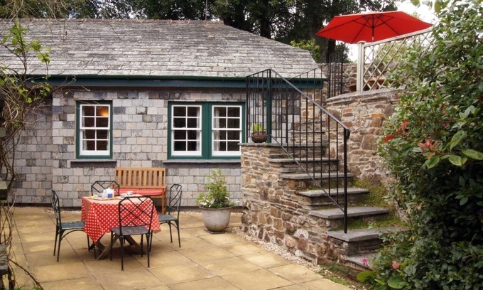 St Minver Cabaña | CASA DE CULTIVARES, admite mascotas, con chimenea en St Minver, Ref 976332