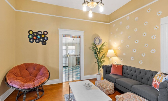 Barrio Historico Casa | Groovy Stay near 5 Points Historic Neighborhoods - Pet Friendly!