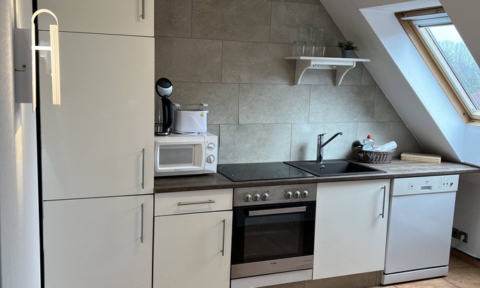 Fresenburg Apartamento | Grosse Dachgeschosswohnung