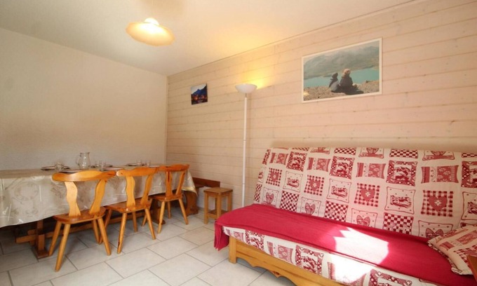 Lanslevillard Apartamento | 300m del centro estación, Planta baja, balcón, local para esquís, 43m², Val Cenis