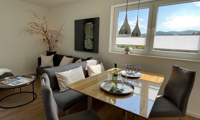 Edertal Apartamento | Ground floor - FerienHAUSZeit Edersee