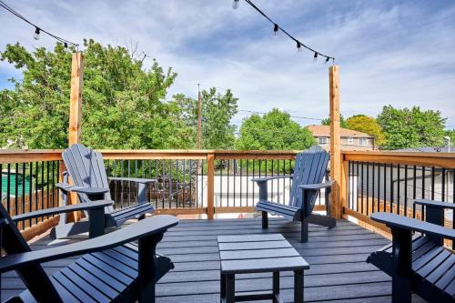 West Colfax Casa | Group-friendly House W Rooftop Patio & Backyard