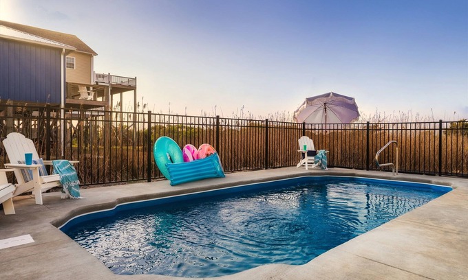 Sneads Ferry Casa | Ocean View! Book Last Minute Deal! Aug 17-29 Open!