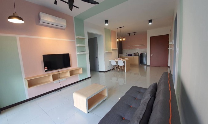 Kampung Bagan Dalam Condominio | Escapada familiar agradable 8 Pax | Butterworth |