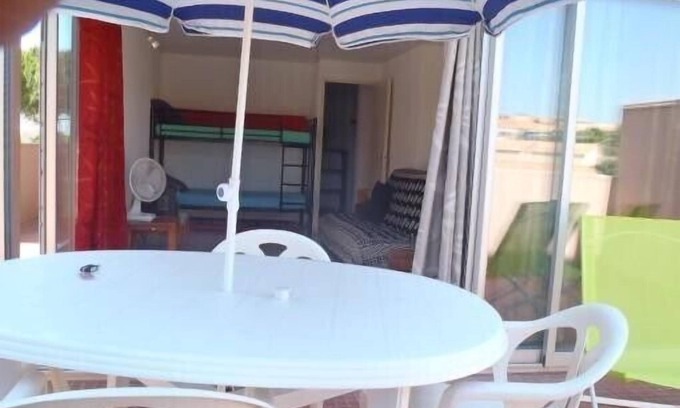 Gruissan Apartamento | Apartamento Gruissan reformado con amplia terraza vista abierta sobre el puerto deportivo