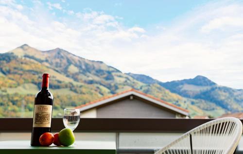 Neirivue Apartamento | Gruyère Alpes Appartement 3 chambres BBQ Parking