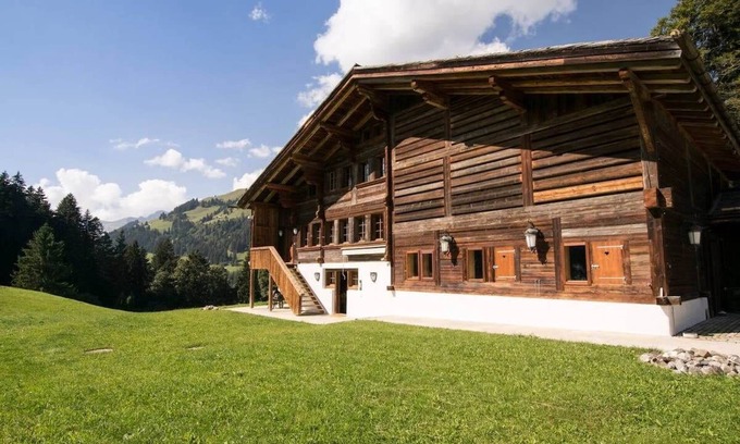 Gstaad Casa | Gstaad - Gran casa de campo de lujo