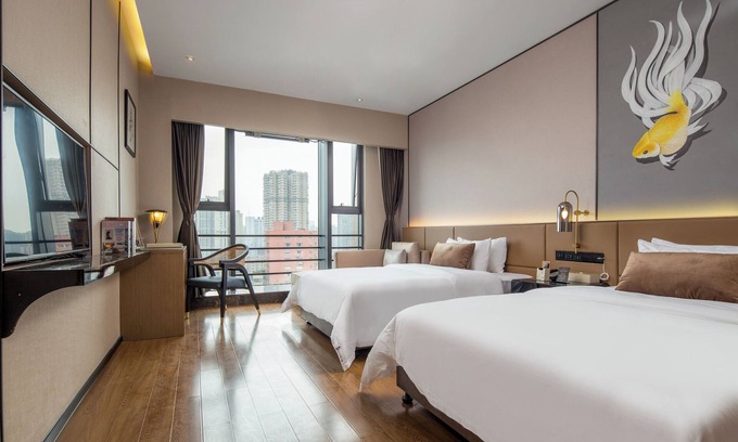 Yuexiu Apartamento | Guangzhou Wenhua International Apartment