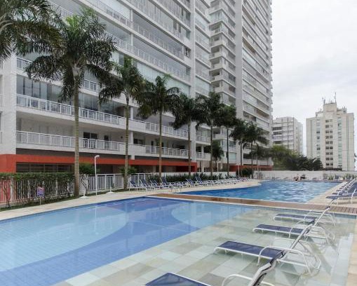 Asturias Apartamento | GUARUJÁ ASTURIAS, LAZER COMPLETO, AR CONDICIONADO E VARANDA GOURMET