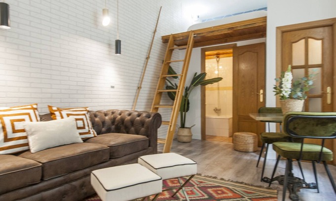 Embajadores Apartamento | Guernica II-Moderno apartamento cercano a la estación de Atocha