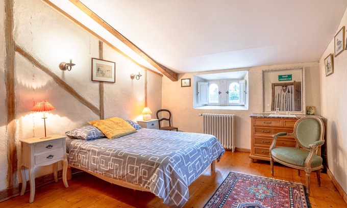 Landevieille Cama Y Desayuno | Casa de huéspedes 'Chambre Est' con jardín compartido y Wi-Fi