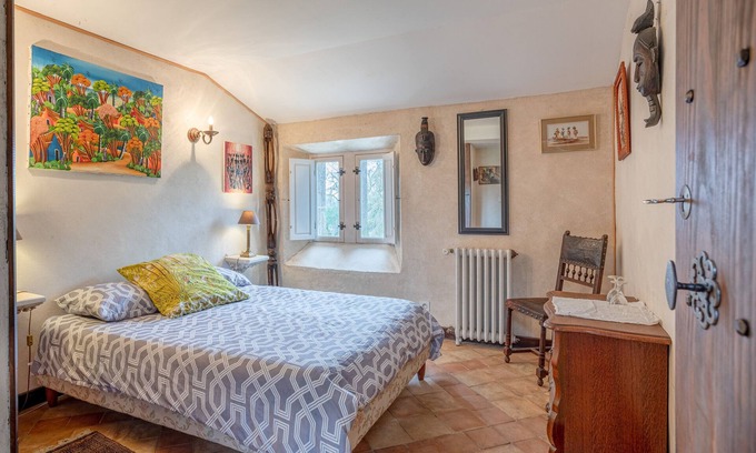 Landevieille Cama Y Desayuno | Casa de huéspedes 'Chambre Afrique' con jardín compartido y Wi-Fi