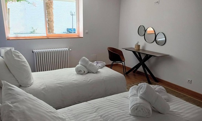 Eymet Casa | Casa de huéspedes 'Chambre' con terraza privada, jardín compartido y Wi-Fi