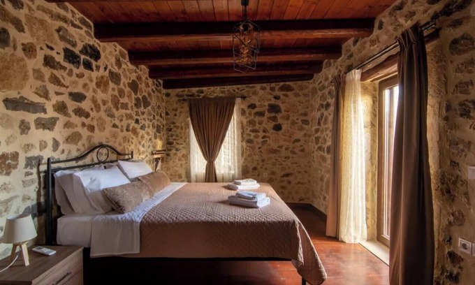 Galipe Casa | Casa 'Hercules Guesthouse Eleftheria' con vistas a la montaña, Wi-Fi y aire acondicionado