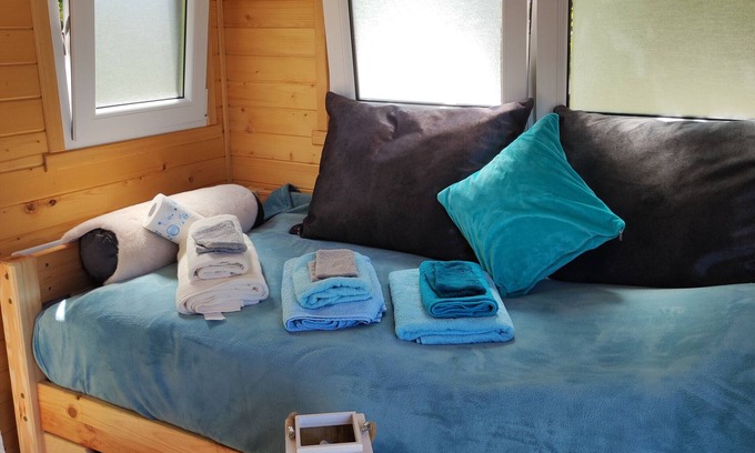 Mayrhof Apartamento | Casa de huéspedes "Mobile Tinyhouse 2 By Wolfsberger" con vistas a la montaña, jardín y Wi-Fi
