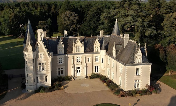 Azay-sur-Cher Cama Y Desayuno | Casa de huéspedes 'Chambre D'hôtes Bleue' con Wi-Fi y aire acondicionado