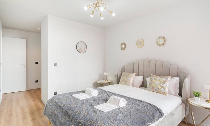 Mafamude Apartamento | GuestReady - Techo azul
