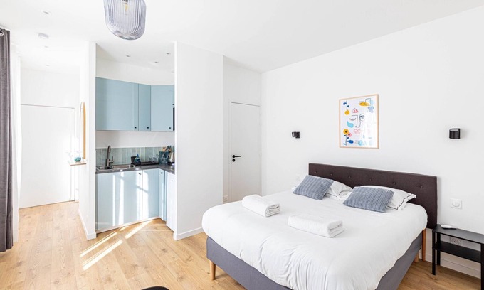 Malakoff Apartamento | GuestReady - Estudio de los Campos Elíseos