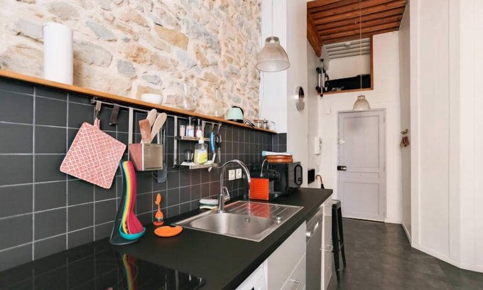 Grande Cote - Annonciade Apartamento | GuestReady - Encantador Loft Croix-Paquet para 2 personas
