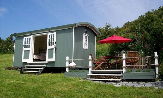 Gwithian Cabina | Gwithian St Ives Bay Impresionantes pastores Cabañas junto al mar