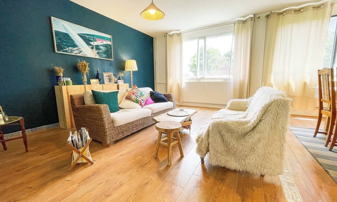 Seyssinet-Pariset Apartamento | #GY Le Percevalière |Charming and spacious T3 |Parking 🕊️