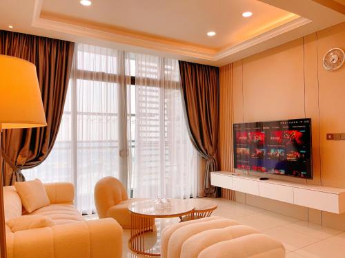 Masai Apartamento | GYDEN STAYCATION #Green Haven near Senibong&Regency